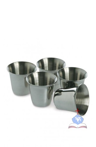 Holy Communion Cups, Stainless Steel, Pack of 50 Cups
