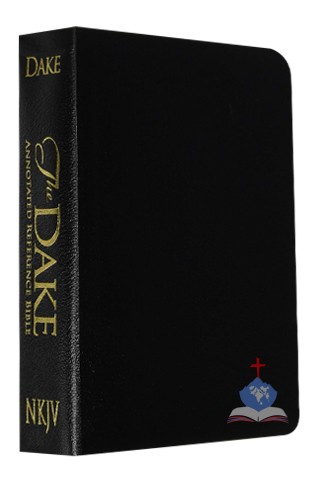 NKJV, The Dake's Annotated Reference Bible, Black Bonded Leather