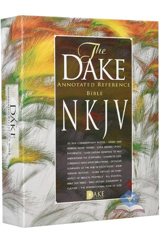 NKJV, The Dake's Annotated Reference Bible, Black Bonded Leather