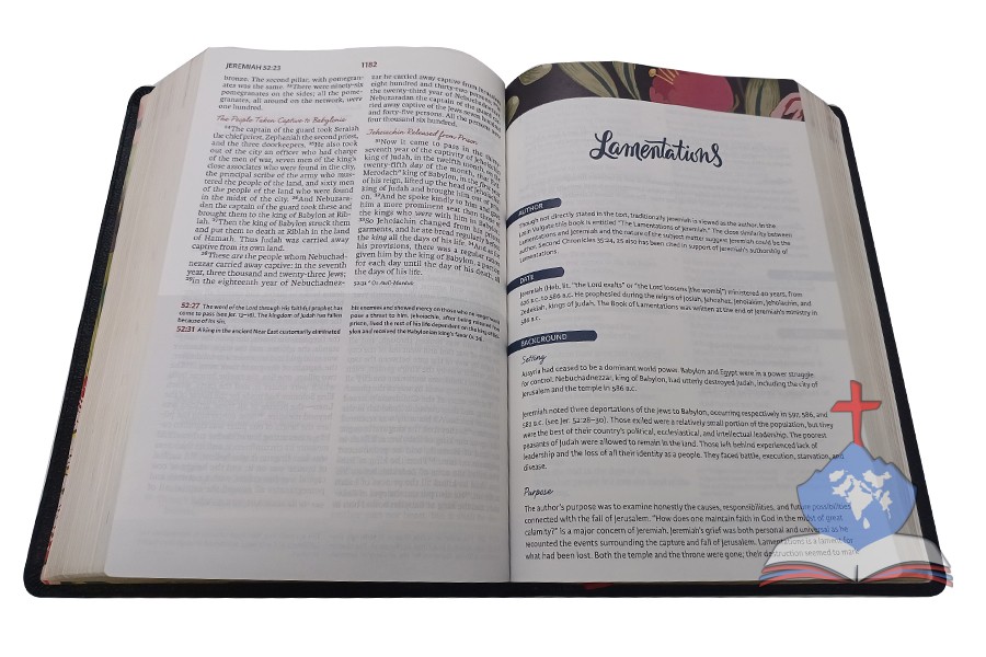 NKJV Woman's Study Bible, Black Genuine Leather